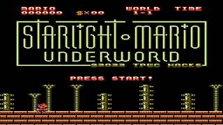 Starlight Mario Underworld (NES) Longplay