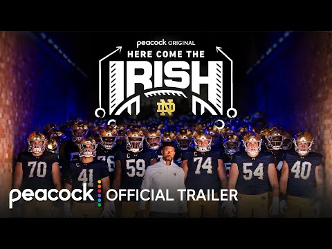 Peacock and Notre Dame Fighting Irish