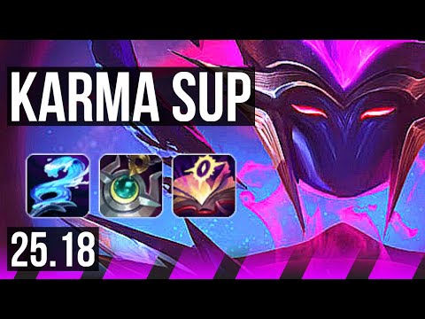 KARMA & Ziggs vs THRESH & Tristana (SUP) | 4/3/16 | EUW Master | 25.18