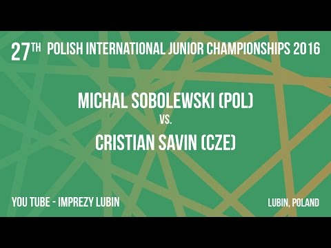 #PJ2016 LUBIN - MS - SOBOLEWSKI (POL) vs SAVIN (CZE)