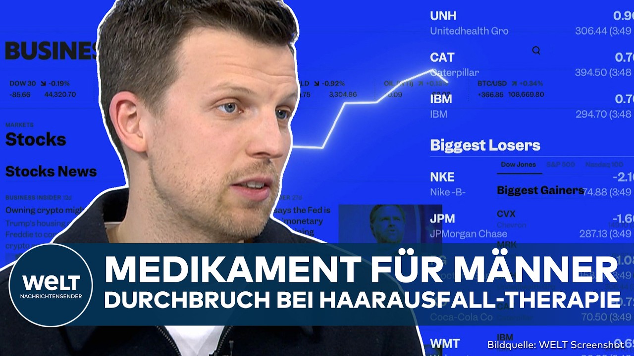 BUSINESS INSIDER: Hoffnung für Männer! Veradermics entwickelt Tablette gegen Haarausfall