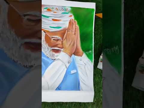 Best leader india has ever seen🙏🏻🇮🇳 Shri Narendra Modi Ji #india #narendramodi #independenceday #art