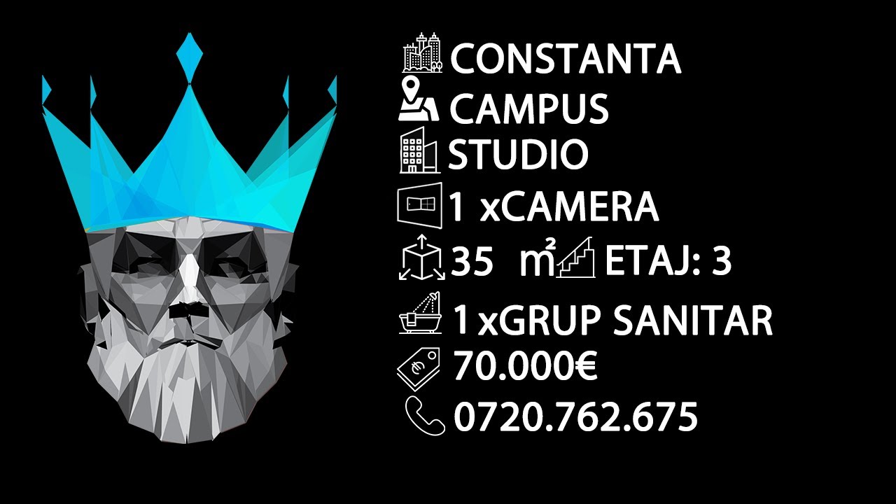 Tur video Campus | Studio | La Cheie | Centrala | Bloc Nou | Etaj 3 / 7 