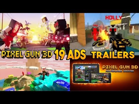 Pixel Gun 3D - 19 ADS TRAILERS
