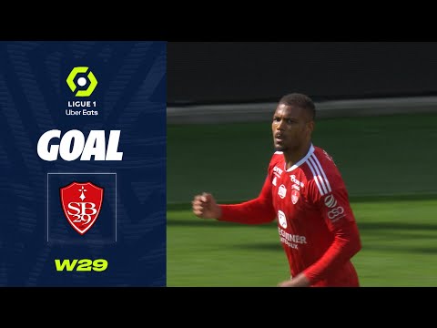 Goal Steve MOUNIE (33' - SB29) STADE BRESTOIS 29 - TOULOUSE FC (3-1) 22/23