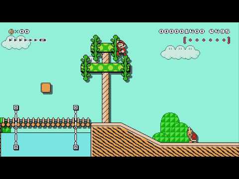 Summer Scramble to the Shore by camboni - Super Mario Maker 2 - No Commentary 1bv 1bw