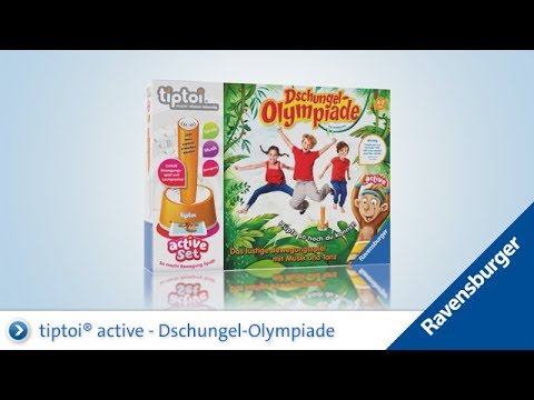 tiptoi® active Set: Dschungel-Olympiade