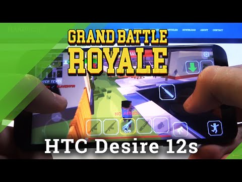 Gaming Test of HTC Desire 12s – Grand Battle Royal