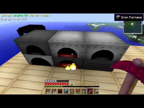 FTB Ultimate Pack Beginner Tutorial - Furnace, Iron Furnace, Electric Furnace - Ep. 5