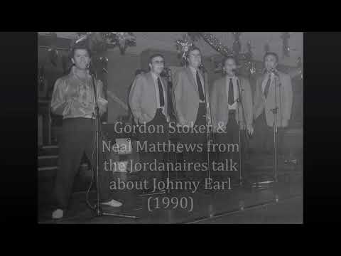 Gordon Stoker & Neal Matthews Of the Jordanaires ,Interview on Working with Johnny Earl (1991)