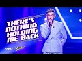 Mauro - 'There's Nothing Holding Me Back' | The Blind Auditions | The Voice van Vlaanderen | VTM