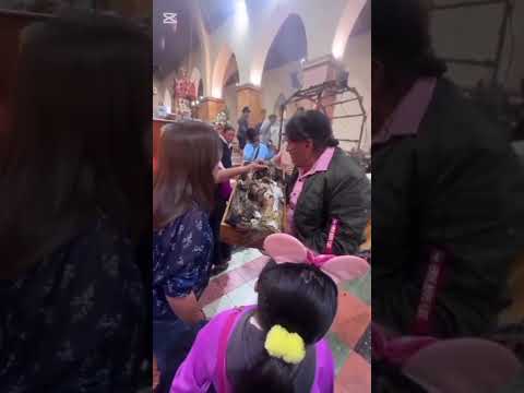 Incendio en la iglesia del cantón Saraguro, provincia de Loja, causó daños en el pesebre navideño...