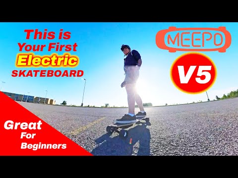 The MEEPO V5 can be your first Electric Skateboard!  Review