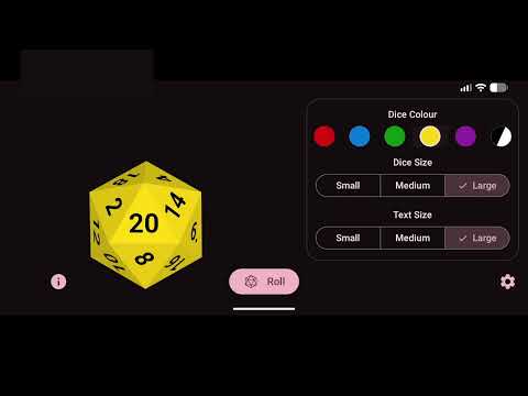 D20+ Dice Roller for DnD RPG video thumbnail