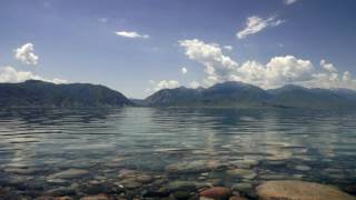 Токтогульское водохранилище на карте