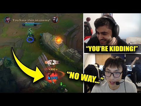 Streamers React to *NEW SHACO* Doublelift Checks if He's *GAY*! Taste of League Ep. 4