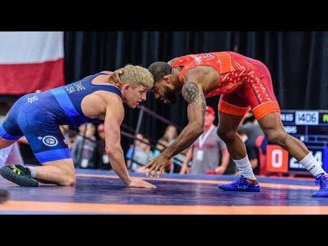 Kyle Dake vs. Jordan Burroughs | 2017 U.S. Open Finals