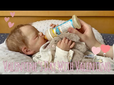 Reborn Vlog | How I Spent My Valentine’s Day With My Valentine’s Baby Valentino🧸 emilyxreborns