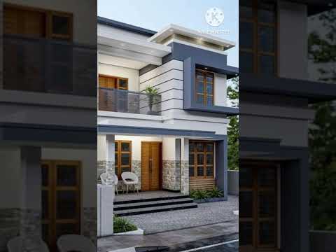 👉🏡 Duplex house front elevation design 🏡👈 #shorts #aprdesign06