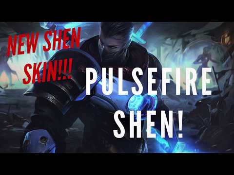 PULSEFIRE SHEN SKIN!!! | NEW SHEN SKIN SPOTLIGHT | TRUE NORTH KOALA