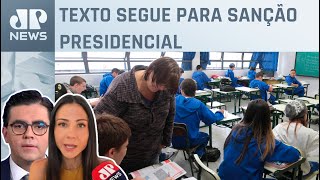 Câmara aprova texto final do novo ensino médio; Amanda Klein e Cristiano Vilela comentam