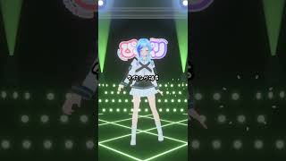 💍CUTIE STREET「ぷりきゅきゅ」NG💓フルトラ３Dで踊ってみた🎶#紗彩木ひそり #shorts #vtuber