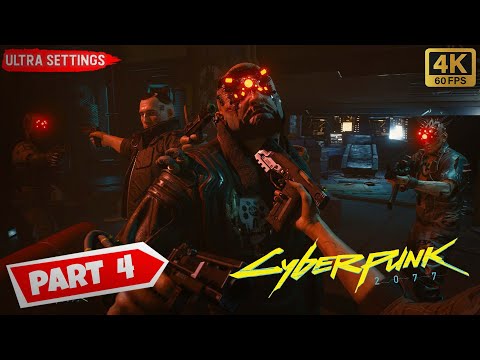 CYBERPUNK 2077  PC Gameplay Walkthrough Part 3 [4K 60FPS PC] No Commentary   [ 1.5 PATCH UPDATE ]