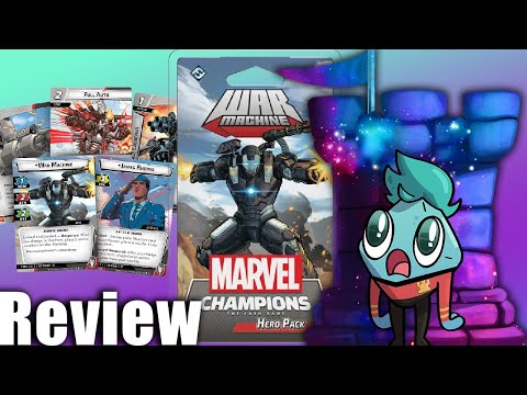Marvel Champions: The Card Game – War Machine Hero Pack Review   with Roy Cannaday