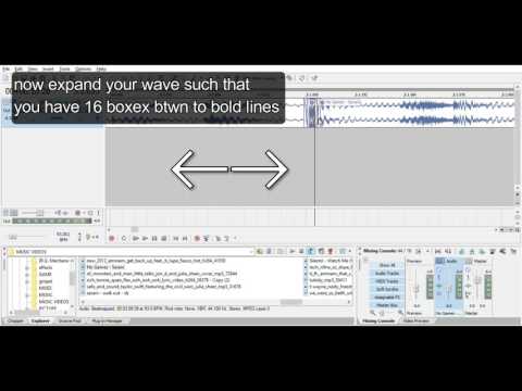 HOW TO SCRATCH USING SONY ACID