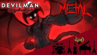 Video thumbnail of "DEVILMAN crybaby - D.V.M.N. (Ending Theme) 【Intense Symphonic Metal Cover】"