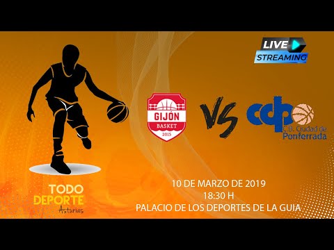 Directo Liga EBA - Gijon basket 2015 Vs. CB ciudad de Ponferrada
