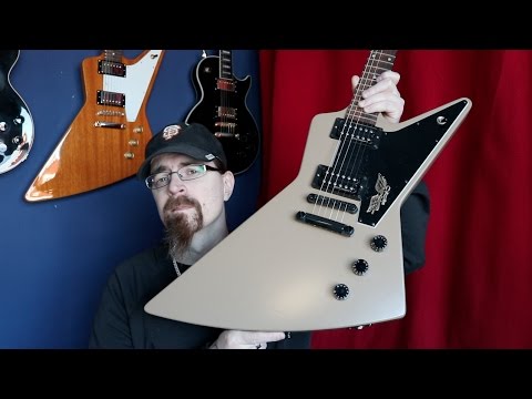 Gibson Explorer Government Review // Rare Gibson limited edition // Dirty Finger Pickups