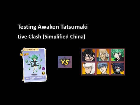 Awaken Tatsumaki | Live Clash showcase