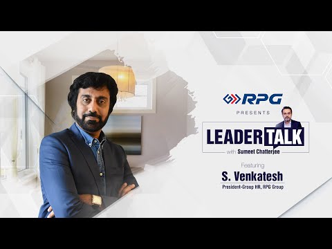 Future of jobs in India | Ft. S. Venkatesh, President - HR, RPG Group | #LeaderTalk: Ep. 1