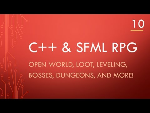 C SFML | Open World RPG 10 | Keybinds and input from file