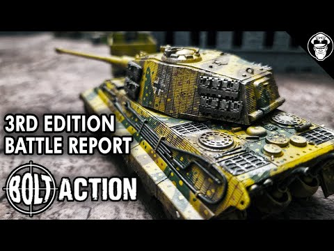 German Grenadiers Vs British Paratroopers - 1250pts - Bolt Action 3rd Edition Battle Report!