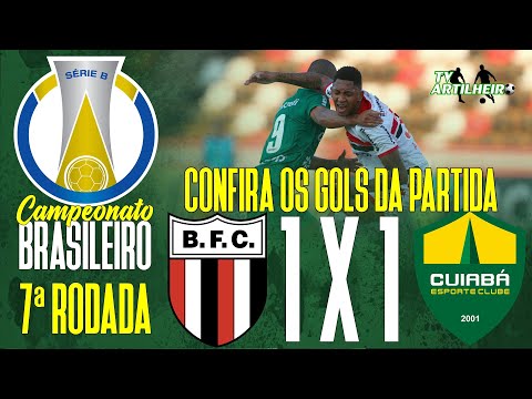 [Série B '20] 7ª Rodada | Botafogo FC/SP 1 X 1 Cuiabá EC | Gols | TV ARTILHEIRO