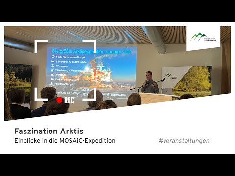 Faszination Arktis: Meereisphysiker begeistert mit Einblicken in die MOSAiC-Expedition