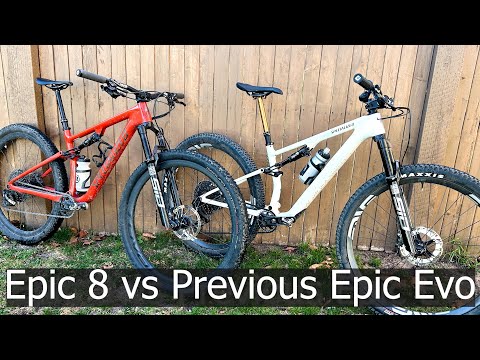 NEW Specialized Epic 8 vs OLD Specialized Epic EVO