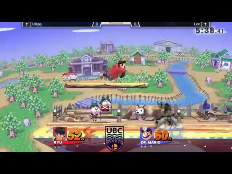 UBC Heroes vs Villains Singles: Locus (Ryu, Sonic) vs Len (Dr. Mario) - Winners Round 3