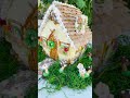 Cottage Core Gingerbread House #shorts