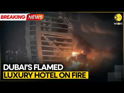 Israel Attacks Iran | Dubai: Drone Debris Causes Fire at Burj Al Arab Hotel | WION BREAKING
