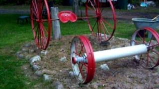 Experiment With Wood Ashes In The Gardens