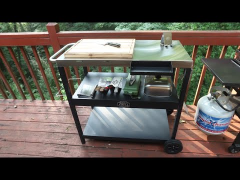 Expert Grill Prep Cart
