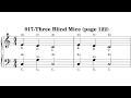 017-Three Blind Mice (page 122) music sheet