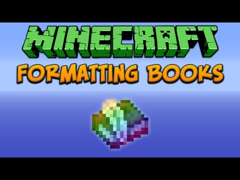 xisumavoid - Minecraft: Formatting Books Tutorial