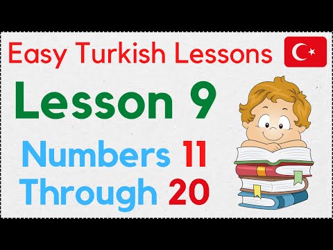 Easy Turkish Lesson 9 - Numbers 11 Through 20 | @TalkLanguages