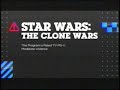 Star Wars The Clone Wars Cartoon Network TV PG Warning 10 17 2010