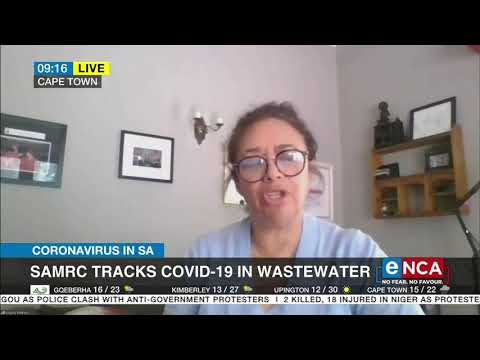 COVID 19 in SA SAMRC tracks COVID 19 in wastewater