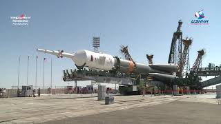Download lagu SOYUZ MS-13 ROLLOUT | 18.07.2019 BAIKONUR KAZAKHSTAN mp3